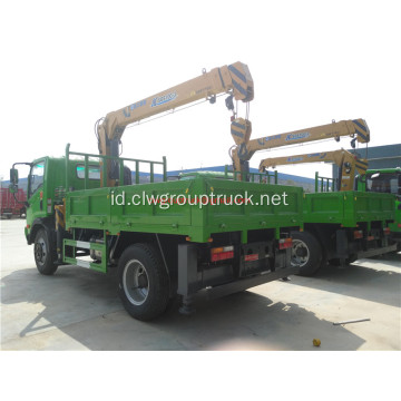 4x2 Boom 3ton Crane Dipasang Truk